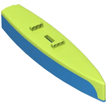 Boat / Pontoon 36 x 7 x 7 with Blue Bottom