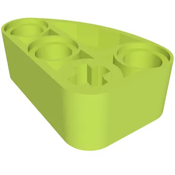 Technic Beam 2 x 3 L-Shape with Quarter Ellipse Thick
