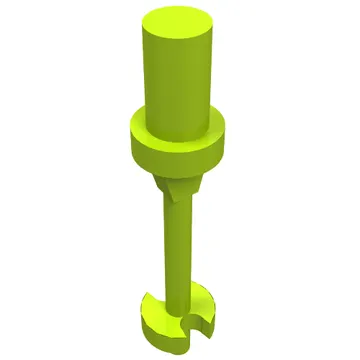 Bar 3L with Handle, Stop Ring and Side Stops (Minifig Ski Pole)