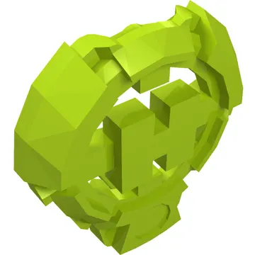Large Figure Chest Badge with 'H' Hero Factory Logo Design