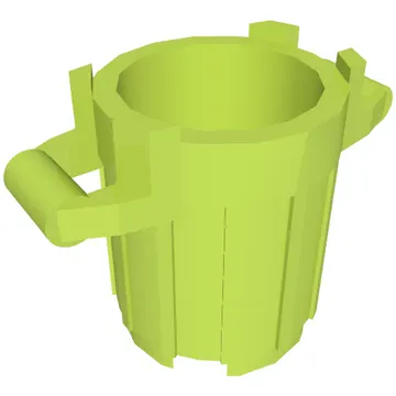 Trash Can with 4 Cover Holders