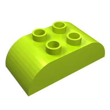 Duplo Brick 2 x 4 Curved Top