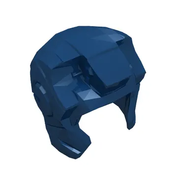 Helmet Space with Open Face Rounded, Top Hinge