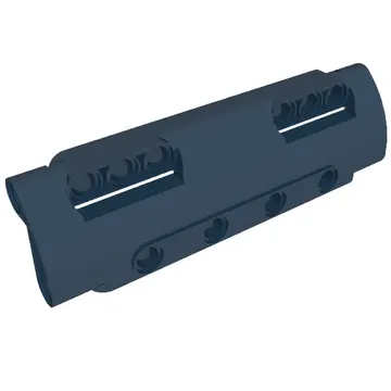Technic Panel Curved 11 x 3 with 10 Pin Holes through Panel Surface