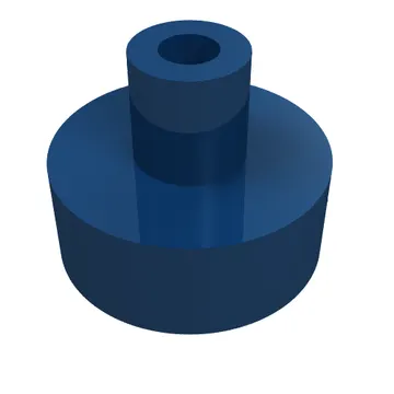 Tile Round 1 x 1 with Hollow Bar
