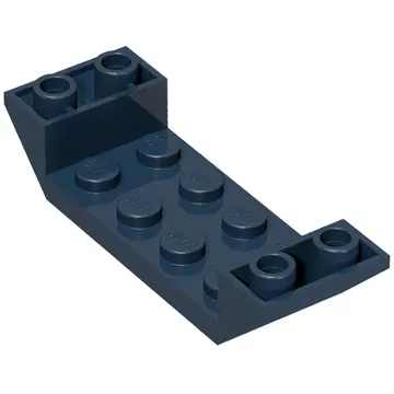 Brick Sloped Inverted 45° 6 x 2 Double with 2 x 4 Recessed