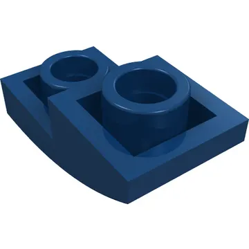 Brick Curved Inverted 2 x 1