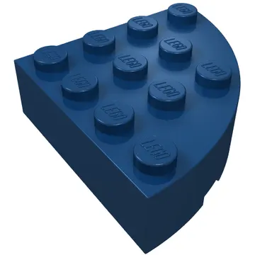 Brick Round Corner 4 x 4 Full Brick