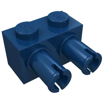 Brick Special 1 x 2 with 2 Pins, Round Pin Holes