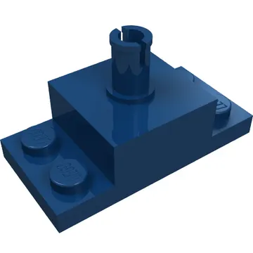Brick Special 2 x 4, with 2 x 2 Brick with Top Pin and 1 x 2 Side Plates