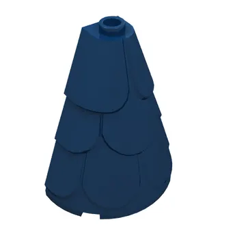 Tower Roof 2 x 4 x 4 Half Cone Shaped with Roof Tiles