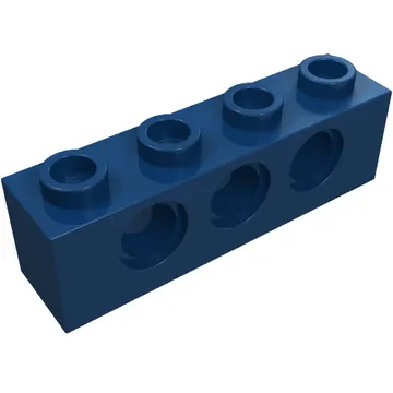 Technic Brick 1 x 4 [3 Pin Holes]