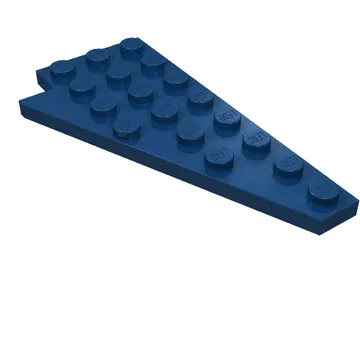 Wedge Plate 8 x 4 Wing Right with Stud Notch
