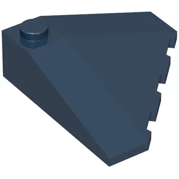 Brick Wedged, Sloped 18° 4 x 4 Corner