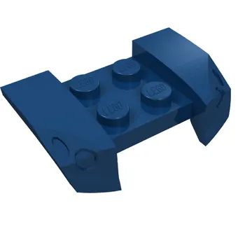 Mudguard 2 x 4 with Molded Headlights