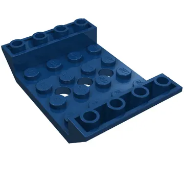 Brick Sloped Inverted 45° 6 x 4 Double with 4 x 4 Recessed and 3 Holes