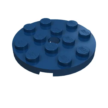 Plate Round 4 x 4 with Pin Hole