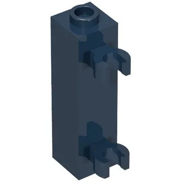 Brick Special 1 x 1 x 3 with 2 Clips Vertical [Hollow Stud, Open O Clips]