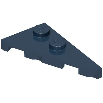 Wedge Plate 2 x 4 27° Right