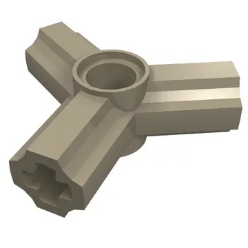 Technic Axle and Pin Connector Angled Triple [120° Offset]