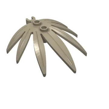 Plant, Leaves 6 x 5 Swordleaf with Clip [Thick Open O Clip]