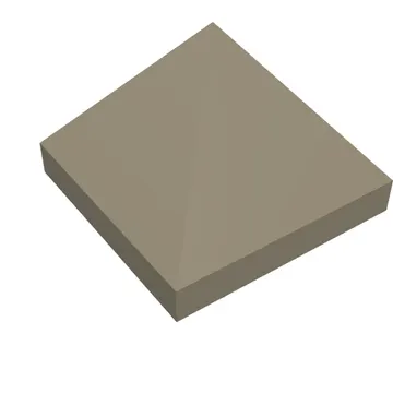 Brick Sloped 45° 1 x 1 x 2/3 Quadruple Convex [Pyramid]
