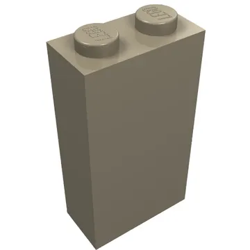 Brick 1 x 2 x 3 with Bottom Stud Holder