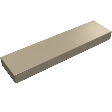 Tile 1 x 4 with Groove