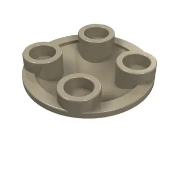 Plate Round 2 x 2 with Rounded Bottom [Boat Stud]