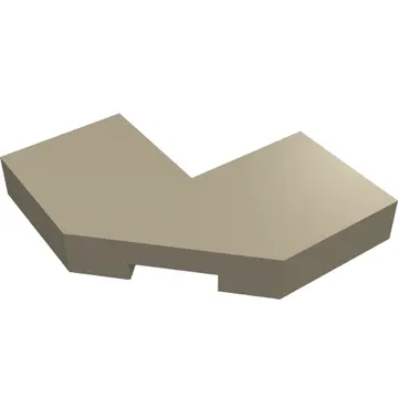 Tile Special 2 x 2 Corner with Cut Corner - Facet
