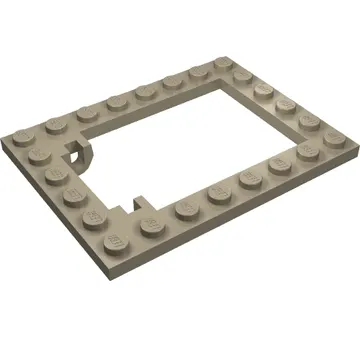 Plate Special 6 x 8 Trap Door Frame Horizontal