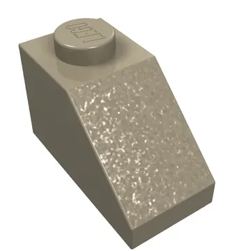 Brick Sloped 45° 2 x 1 with Bottom Pin