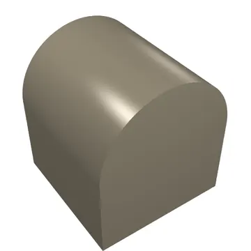 Duplo Brick 2 x 2 x 2 Curved Top