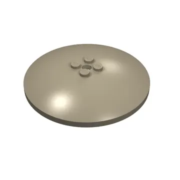 Dish 8 x 8 Inverted [Radar], Solid Studs, Rounded Anti-stud Underside