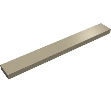 Tile 1 x 8 with Groove