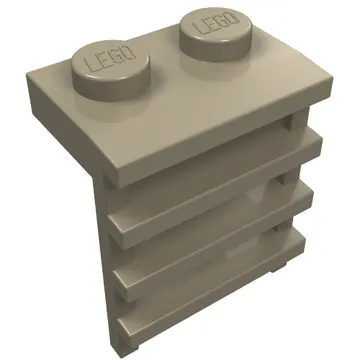 Plate Special 1 x 2 with Ladder