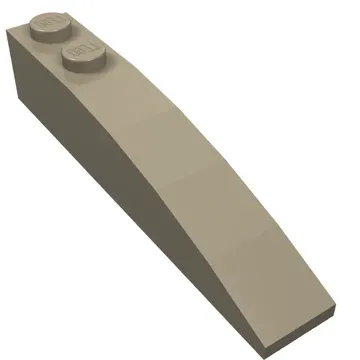 Brick Curved 6 x 1