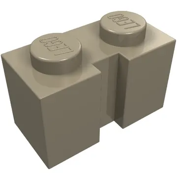 Brick Special 1 x 2 with Groove