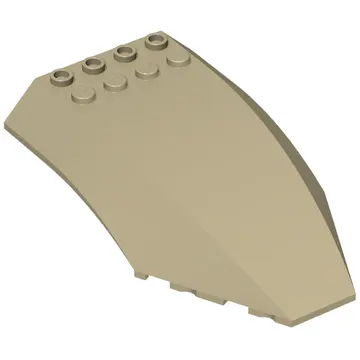 Windscreen 10 x 6 x 2 Curved