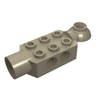 Technic Brick Special 2 x 3 with Pin Holes, Rotation Joint Ball Half [Horizontal Top], Rotation Joint Socket