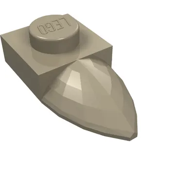 Plate Special 1 x 1 with Tooth