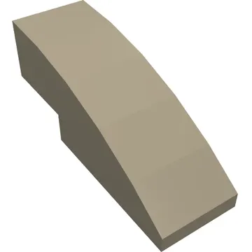 Brick Curved 3 x 1 No Studs