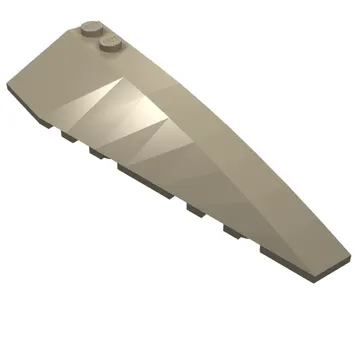 Brick Wedged, Curved 10 x 3 Right