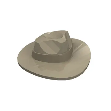 Hat Wide Brim, Outback Style with Wide Belt, Buckle (Fedora)