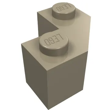 Brick Wedged 2 x 2 Facet