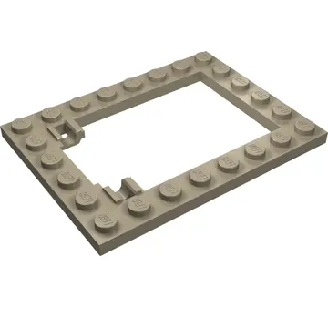 Plate Special 6 x 8 Trap Door Frame Horizontal [Long Pin Holders]