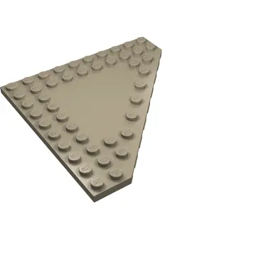 Wedge Plate 10 x 10 Cut Corner [No Centre Studs]