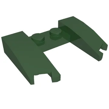 Brick Wedged, Curved 3 x 4 x 2/3 Cutout
