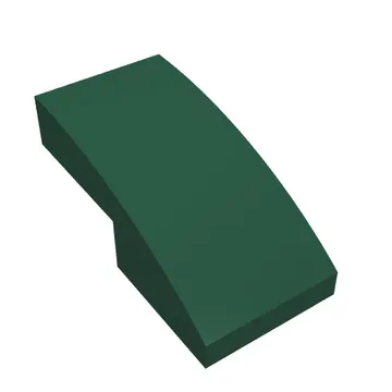Brick Curved 2 x 1 No Studs [1/2 Bow]