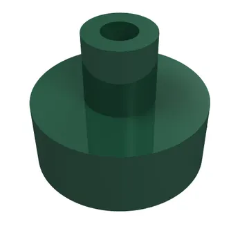 Tile Round 1 x 1 with Hollow Bar